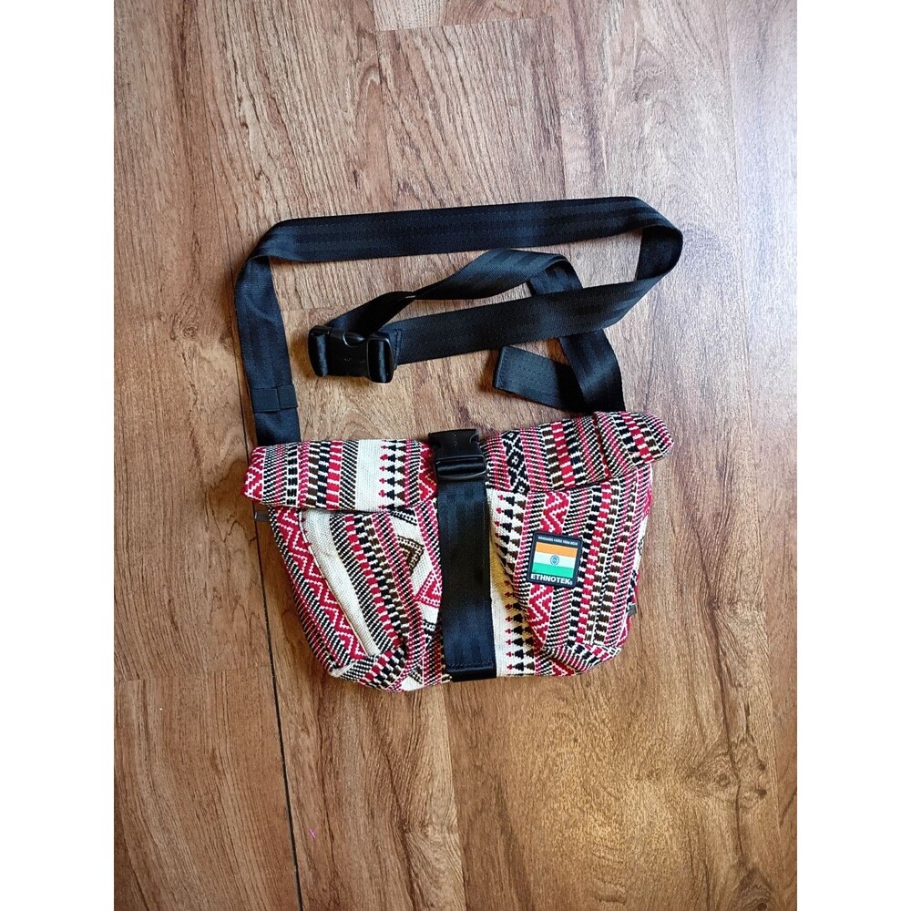 Ethnotek Bag Handmade India Fabric Sling Crossbody